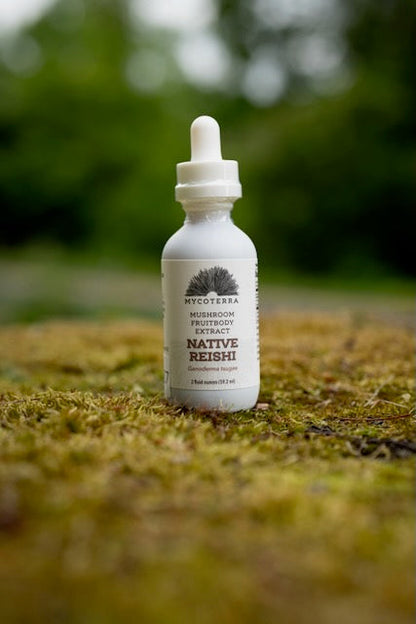 Organic Native Reishi Mushroom Tincture 2oz.