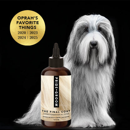 THE FINAL COAT Dog Conditioner — All-Natural, Vegan, Hypoallergenic Conditioner for a Soft, Shiny Coat