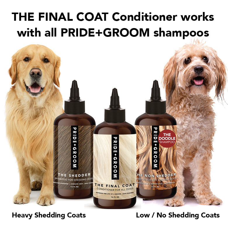 THE FINAL COAT Dog Conditioner — All-Natural, Vegan, Hypoallergenic Conditioner for a Soft, Shiny Coat