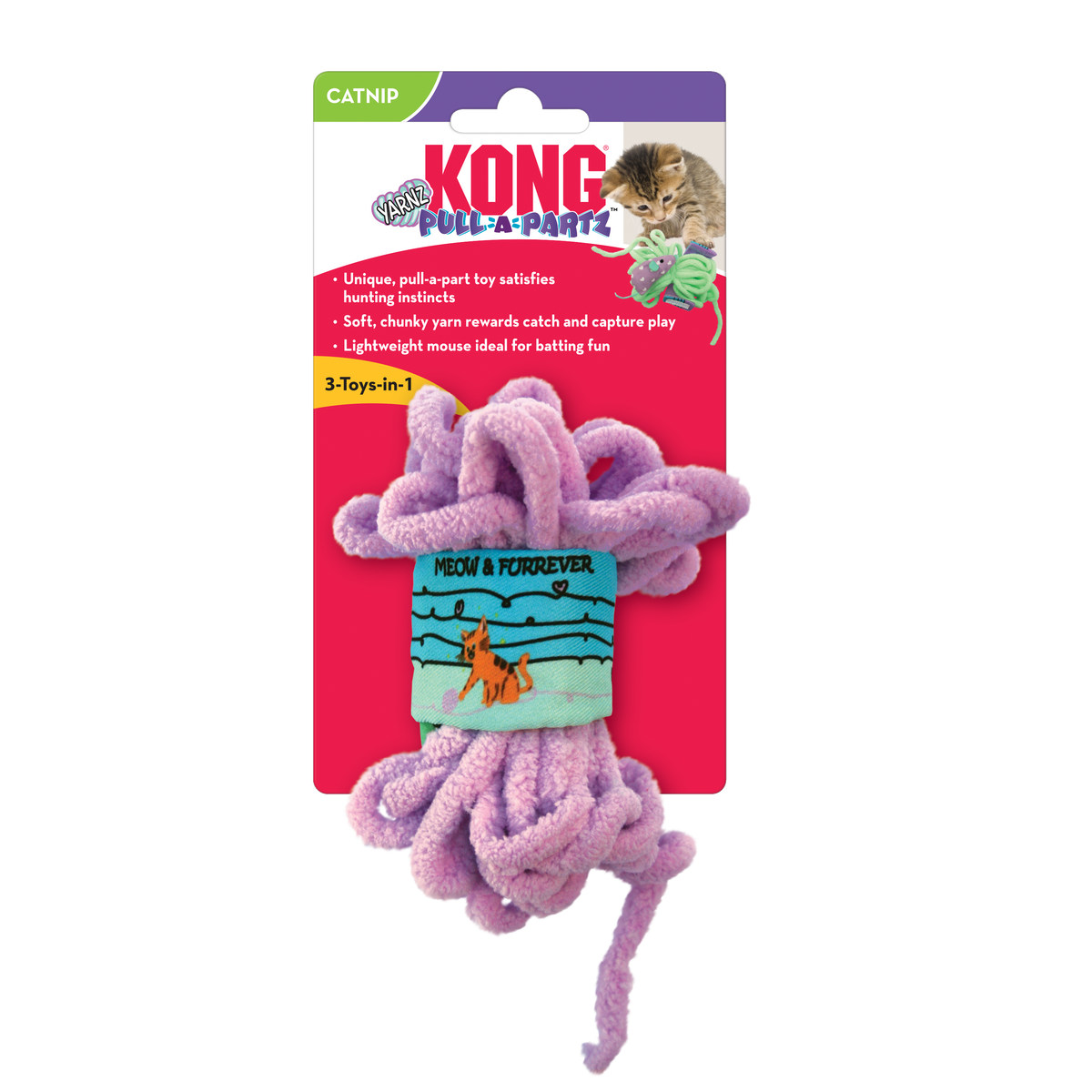 Kong Cat Pull-A-Partz Yarnz
