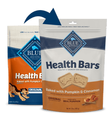 Blue Buffalo Blue Health Bar Crunchy Dog Biscuits Baked with Pumpkin and Cinnamon (16oz)