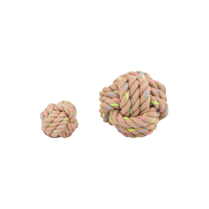 Rainbow Hemp Knot Ball