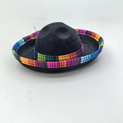 Mexican Mini Hat Headband Party Festival Pet Costume Cute Cat Dog Small Hat Adjustable Holiday Outfit Fun Halloween Birthday