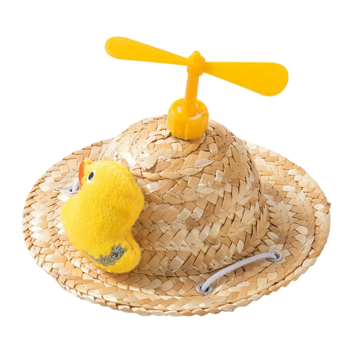 Pet Straw Hat Cute Party Dress up Adjustable Chin Strap Dog Hat Pets Accessory Pet Costume Hat for Outdoor Sports Summer Walking
