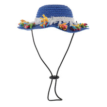 Stylish Lightweight Dog Straw Hat Pet Costume Hat for Photos Parties Daily Wear Adjustable Comfortable Sombrero Head Decor