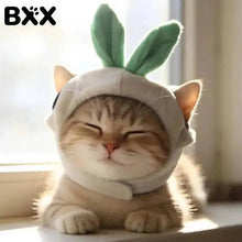 Funny Cat Dog Hat With Ears, Cute Pet Headgear Ear Opening Accessory For Small Medium Cats Dogs, Adorable Pet Costume Headwear