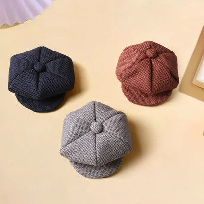 Universal Pet Dress Up Retro Pet Beret Adjustable Pet Costume Accessory Cat Dog Gentleman's Hat Pet Peaked Cap Cat&Dog