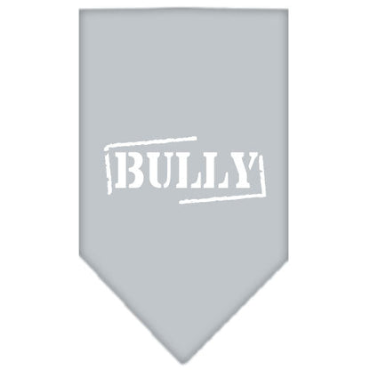 Pet and Dog Bandana Screen Printed, "Bully"