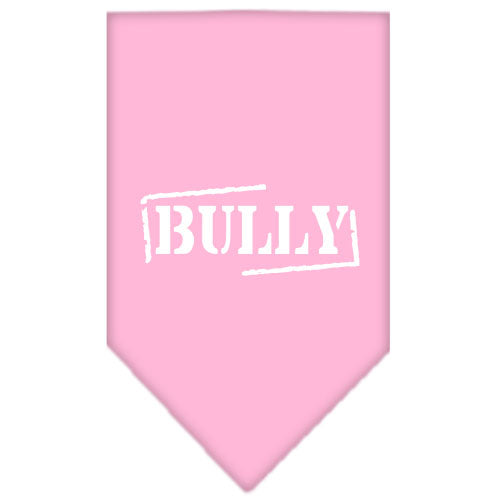 Pet and Dog Bandana Screen Printed, "Bully"