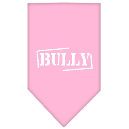 Pet and Dog Bandana Screen Printed, "Bully"