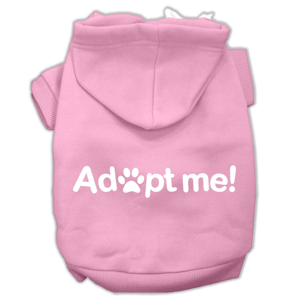 Pet Hoodie Screen Print "Adopt Me"