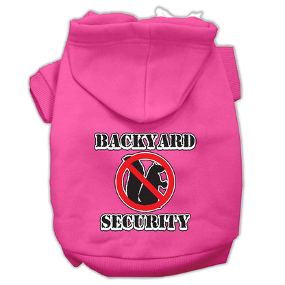 Pet Hoodie "Backyard Security"