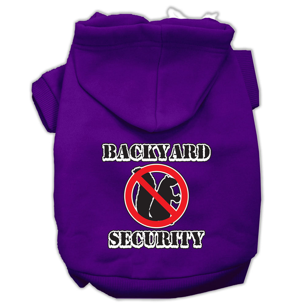 Pet Hoodie "Backyard Security"