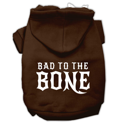 Pet Hoodie "Bad To The Bone"