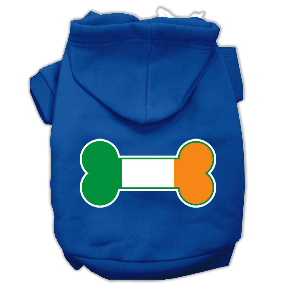 Pet Hoodie "Bone Shaped Ireland Flag"