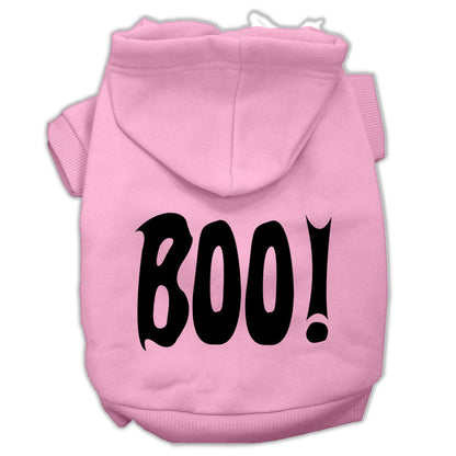 Halloween Pet Hoodie Screen Printed, "Boo"