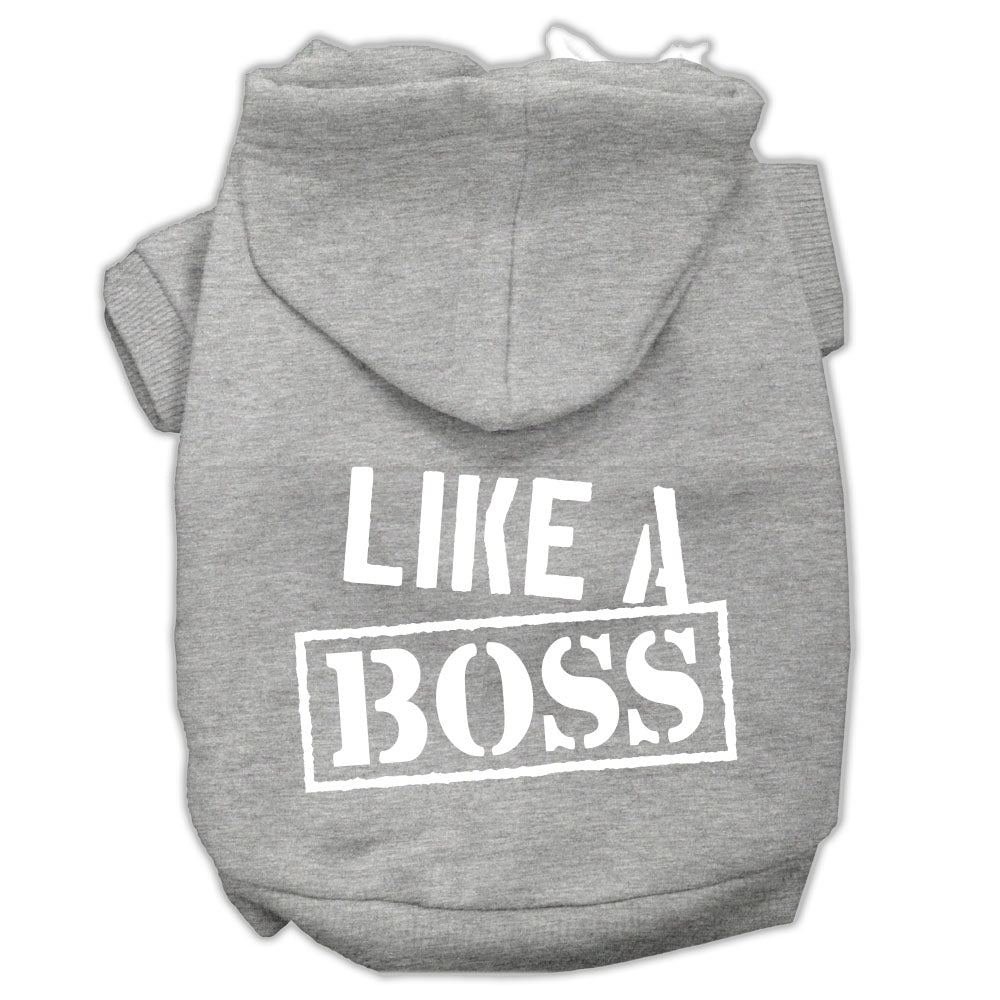 Pet Hoodie "Like A Boss"