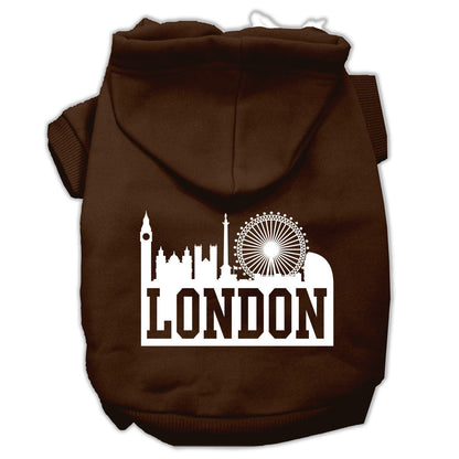 Pet Hoodie "London Skyline"