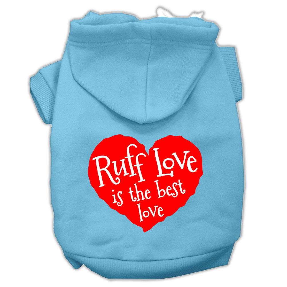 Pet Hoodie "Ruff Love"