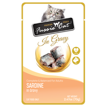 Fussie Cat Pouch - Sardine in Gravy (2.47oz)