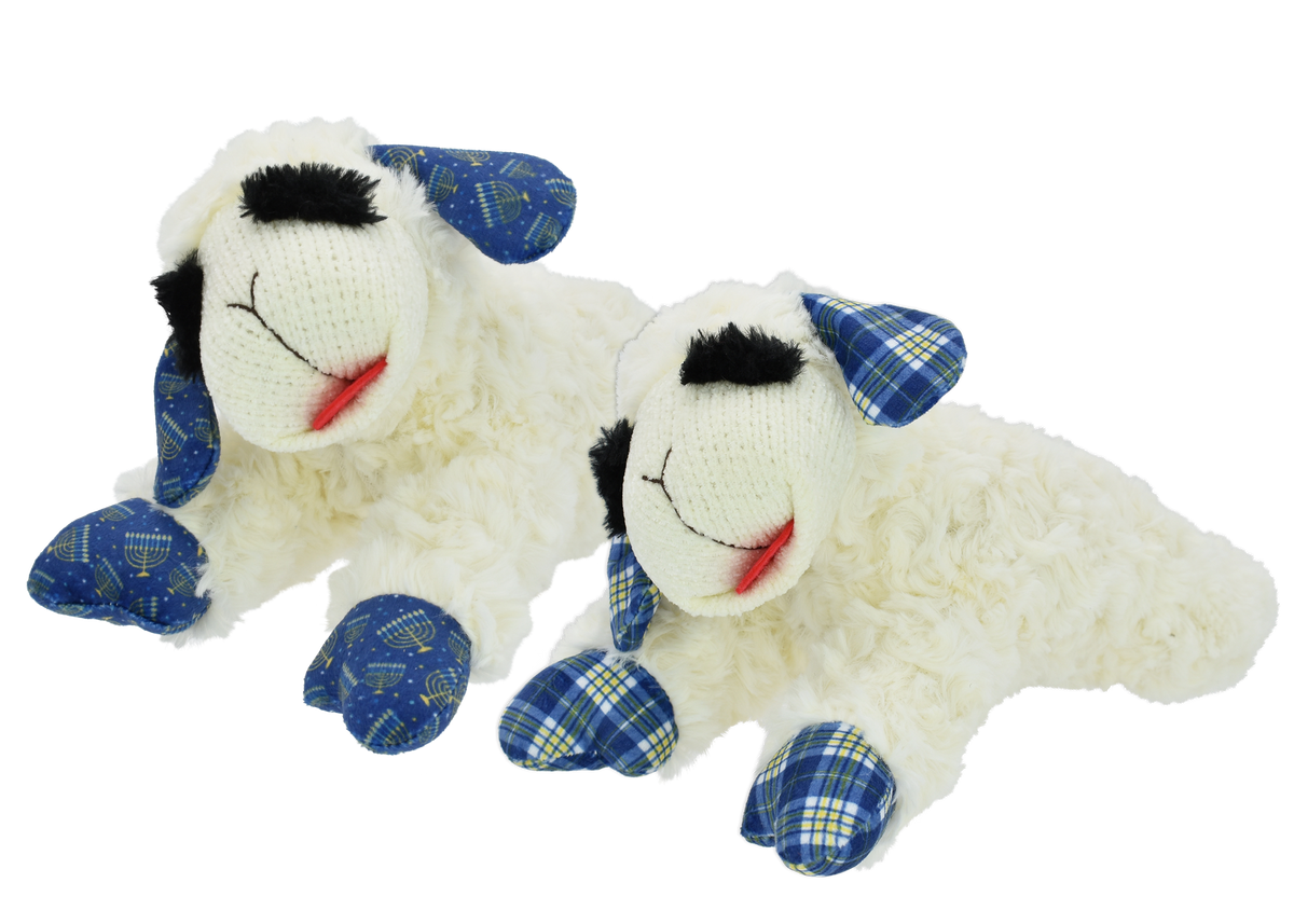 Multipet Lamb Chop Hanukkah 10.5Inch Assorted Styles Each sold separate