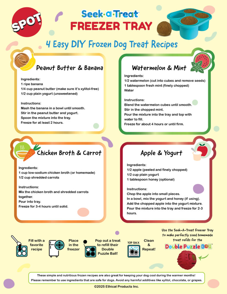 Spot Seek a Treat Freezer Tray 4.5in