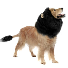 Pet Costume Funny Dog Lion Mane With Ears Wig Hat Pet Lion Headpiece Halloween Party Photo Prop Cute Animal Costume