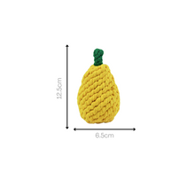 Handmade Pear Rope Toy