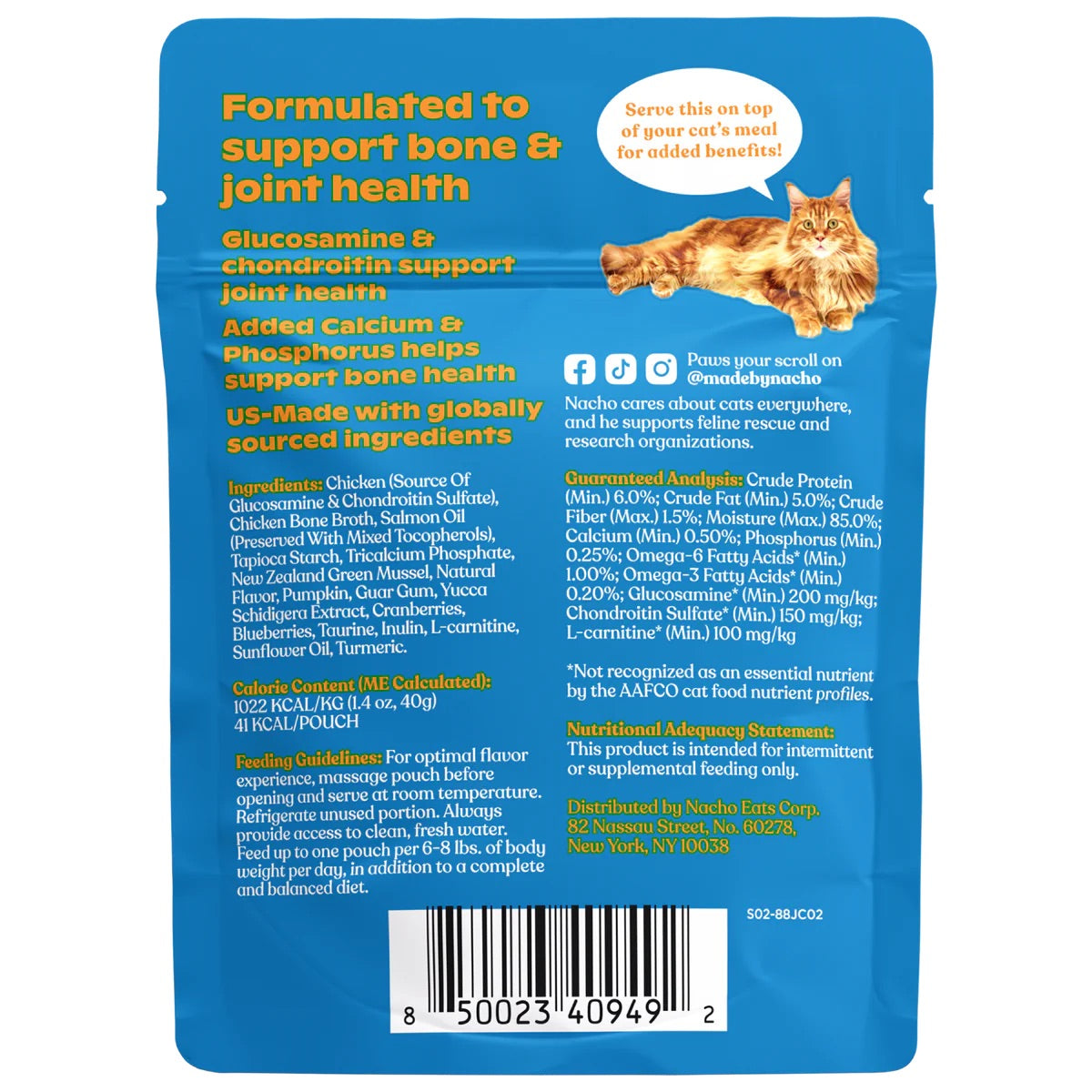 Made By Nacho Bone/Joint Chicken Cat (1.4oz)