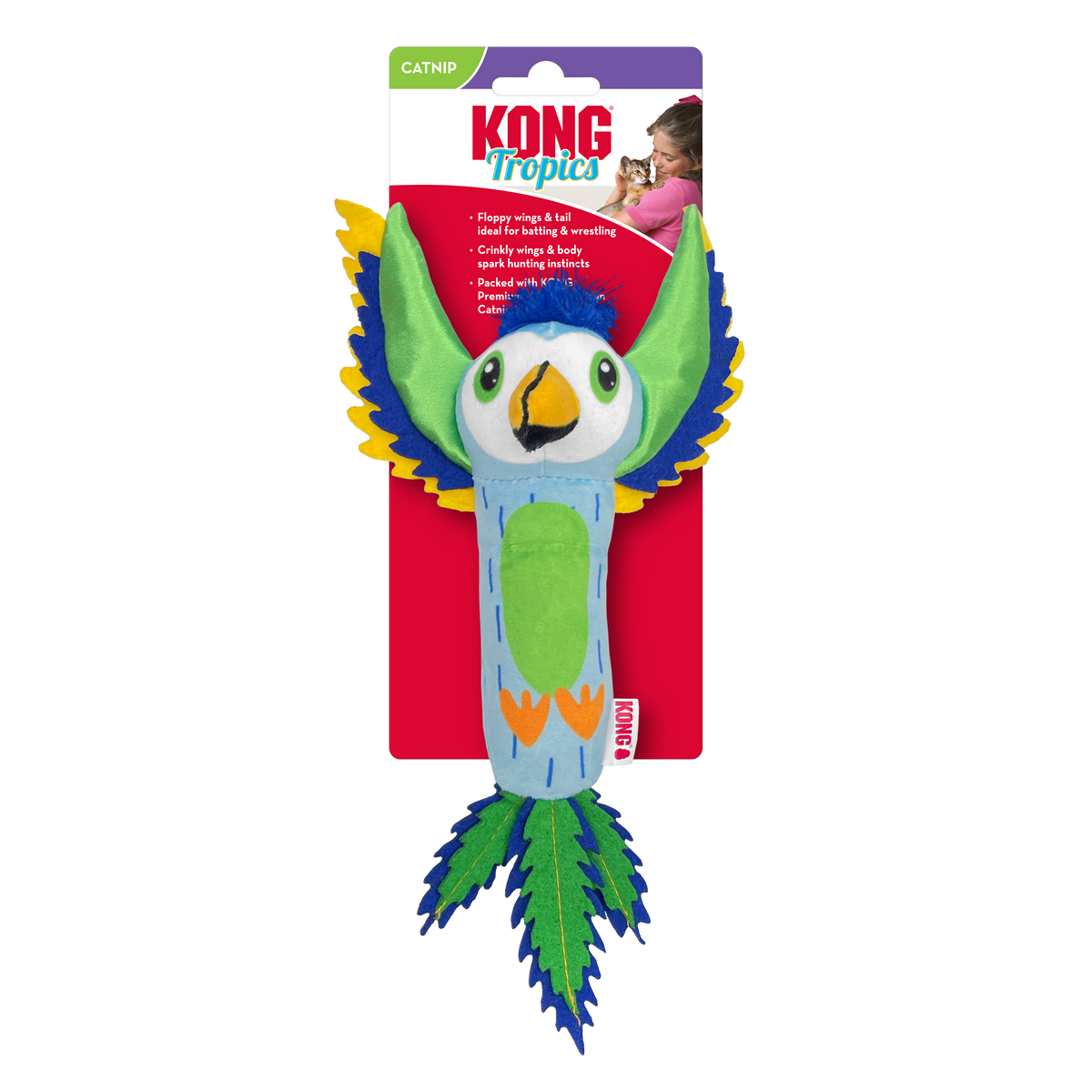 Kong Cat Tropics Bird Assorted
