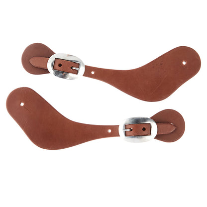 WD-DWSSO Mens Oiled Dove Wing Spur Straps