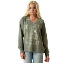 Ariat Women's Western Victoria Oversized Sweatshirt – Cozy French Terry Pullover