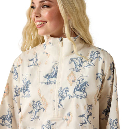Ariat Women's Whisper Pullover Jacket – Lightweight Water-Repellent Windbreaker