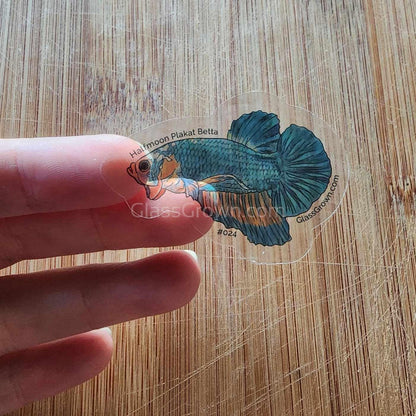 Mystery Nano Fish Stickers 5 pack