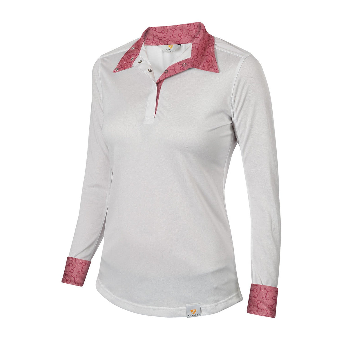 Aubrion Ladies Equestrian Style Long Sleeve Show Shirt