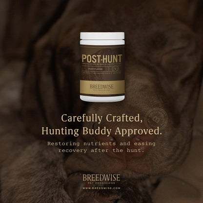 Breedwise Post-HUNT Soft Dog Chews - Wholesale (1 case=6 jars)