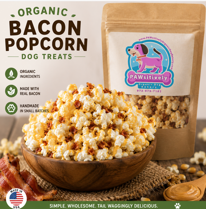 Bacon Popcorn Dog Treats