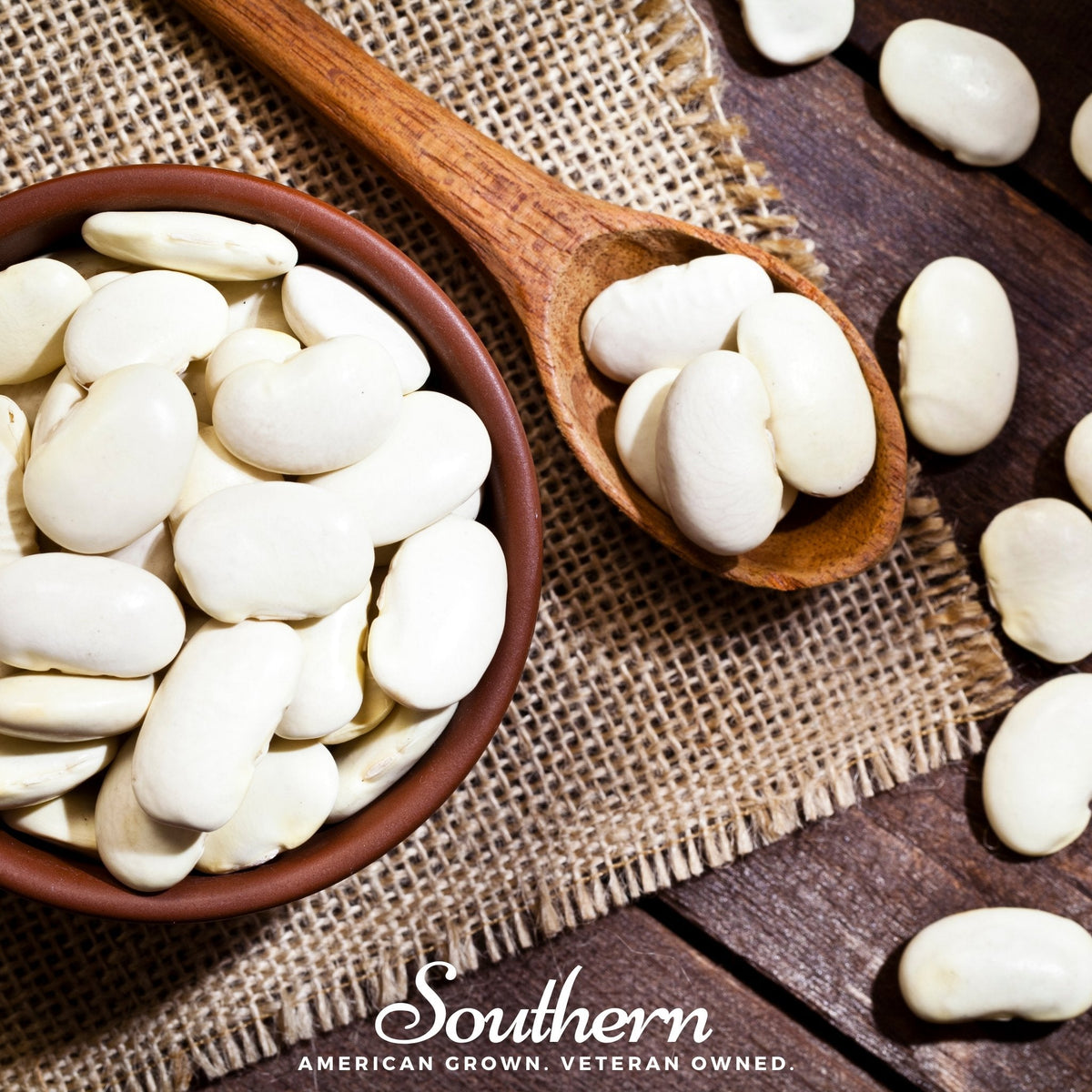 King of the Garden Lima Bean (Pole) – 15 Seeds