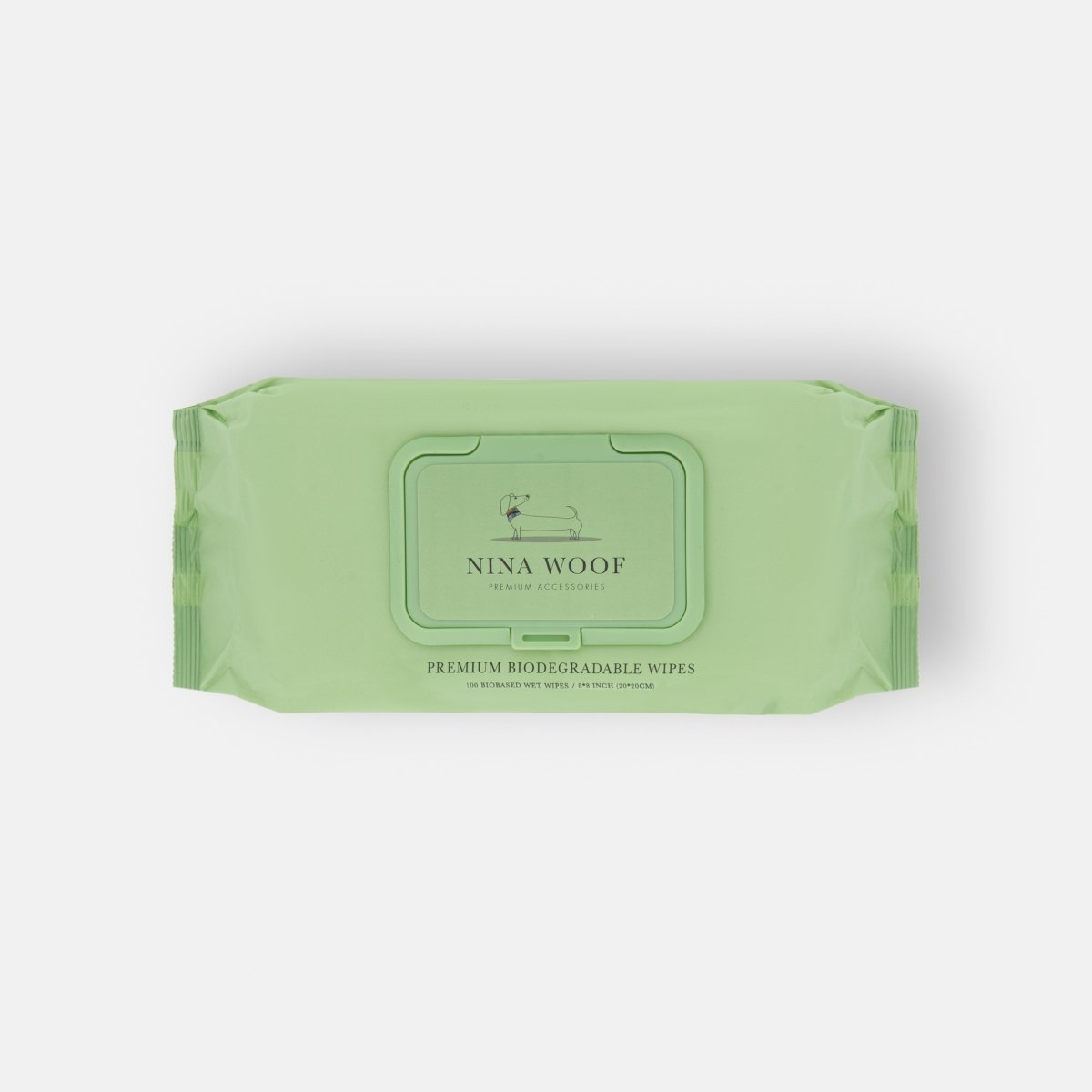 Biodegradable and plant-based premium pet wipes for gentle, eco-friendly grooming of dogs and cats