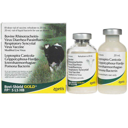 Bovi-Shield Gold FP 5 L5 HB Cattle Vaccine