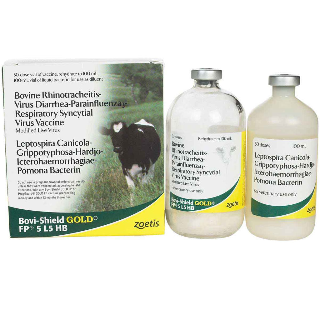 Bovi-Shield Gold FP 5 L5 HB Cattle Vaccine