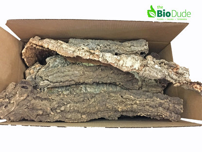 DROPSHIP - Cork Bark Flats for Reptiles, amphibians, plants and invertebrates