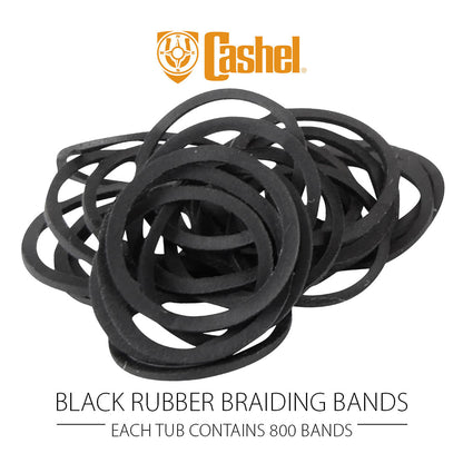 Cashel Rubber Braiding Bands, 800 Count