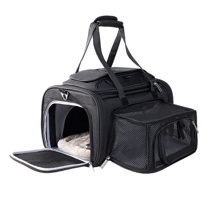 Mr. Peanut's Gold Series Standard Size Airline Compliant Expandable Pet Carrier V3.0