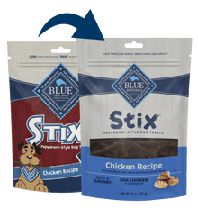 Blue Buffalo Blue Stix Soft-Moist Treats Chicken Recipe (5oz)