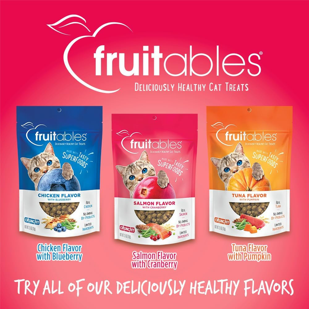 Cat Crunchy Treats  made with salmon