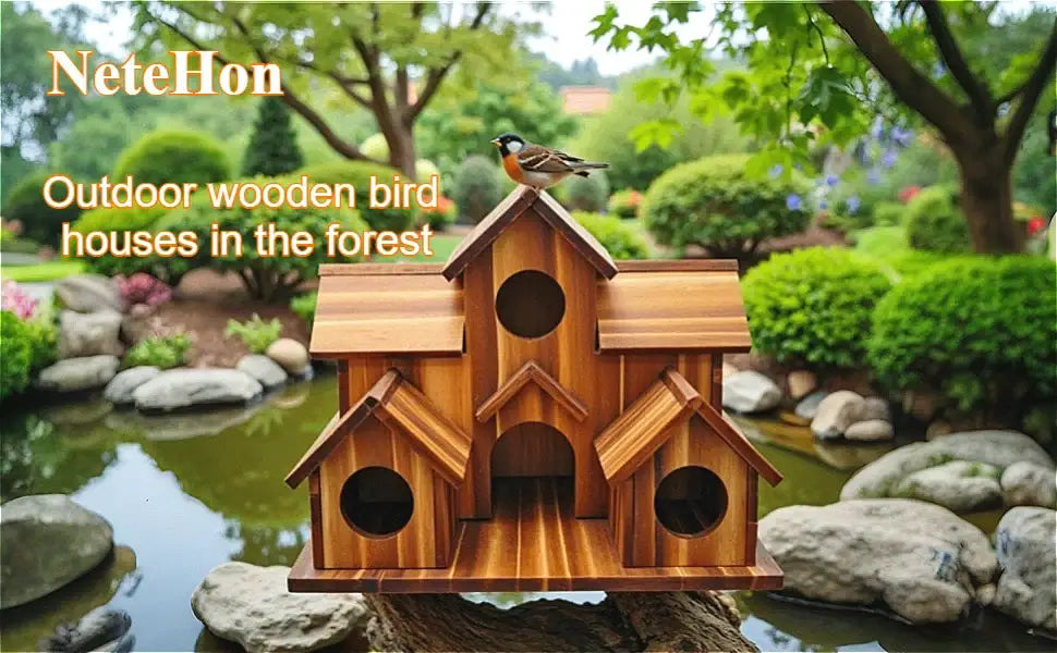Brown Handmade Bird House