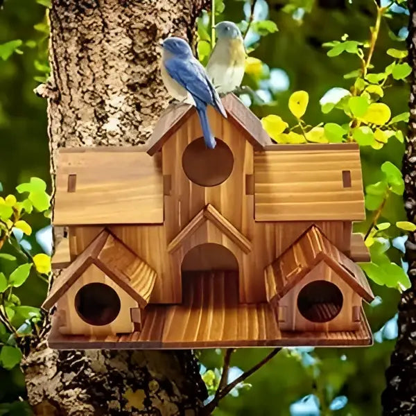 Brown Handmade Bird House