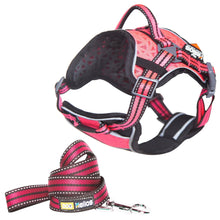 Dog Helios ® 'Journey Wander' Chest Compressive Sporty Adjustable Dog Harness and Leash