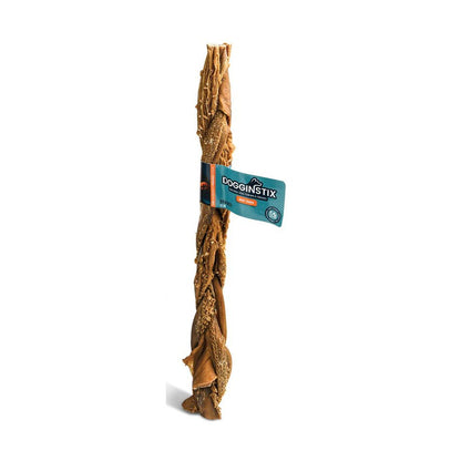 Dogginstix Braided Beef Tripe Natural Dog Chew – Digestible, Nutrient Rich, Omega 3